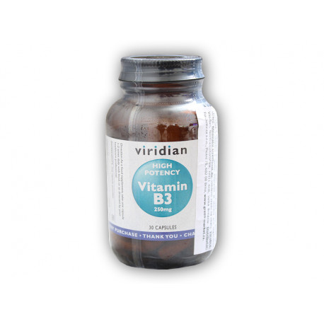 Vitamina B3 de mare potență 250mg 30 capsule