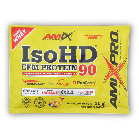 IsoHD 90 CFM Protein 30g sac de acțiune - ciocolată dublă olandeză