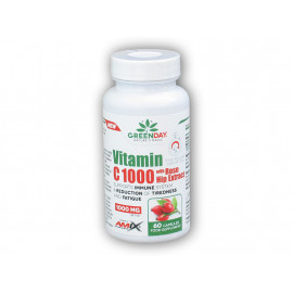 Vitamina C 1000mg cu măceșe 60cps
