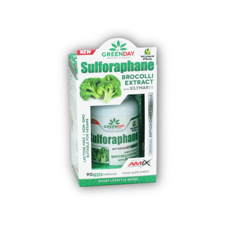 Extract de brocoli de sulforafan + silimarină 90 capsule