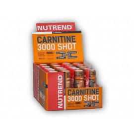Fiole Carnitina 3000 Shot 20x60ml - portocaliu