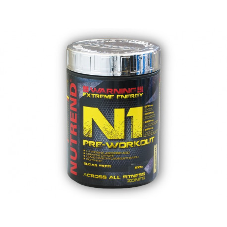 N1 Pre-Workout 510g - roșu portocaliu