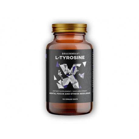 L-tirozină 750mg 90 capsule vegetale