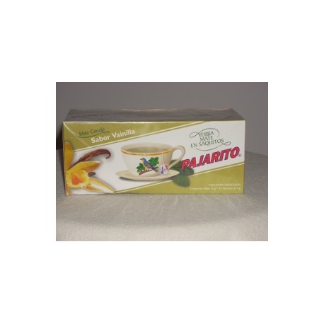 Yerba Mate Pajarito Vanilie (20 plicuri)