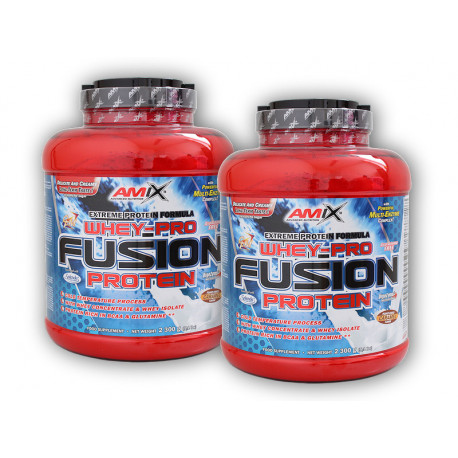 2x WheyPro Fusion Protein 2300g - vanilie