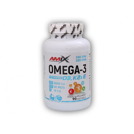 Capsule moi Omega 3 D3+K2+E 90