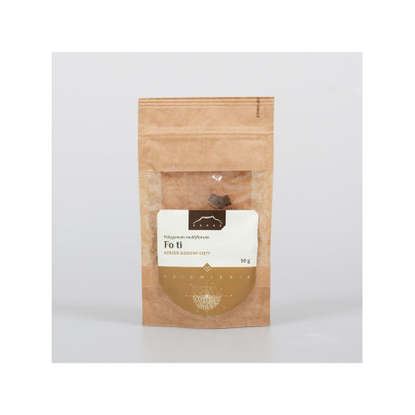 Fo ti (He Shou Wu) - sušený koreň krídlatky - 50 g mletý