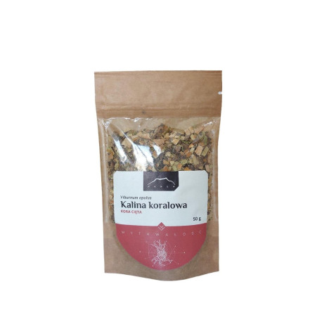 Coaja de coral Viburnum - 50 g tăiată