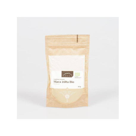 Maca galbenă organică - Lepidium meyenii - 50 g măcinată