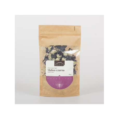 Floare de nalbă neagră - 25 g ÎNTREG