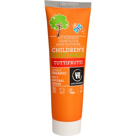Zubná pasta pre deti tuttifrutti BIO 75ml