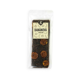 Baton de banane cu semințe de mușchi - 50g