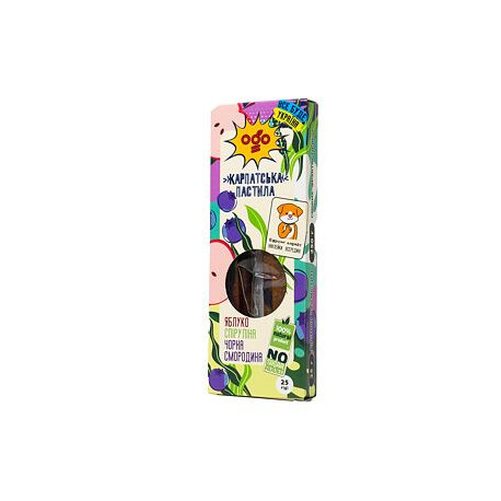 OGO Fruit Roll Mere și coacăze negre cu spirulină