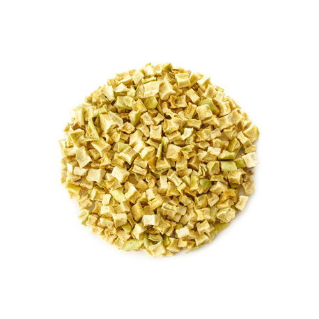 Cuburi uscate de mere - 500g