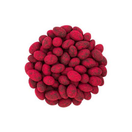 Migdale în ciocolată neagră cu zmeură - 3kg