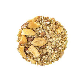 Granola caramel sărat cu caise