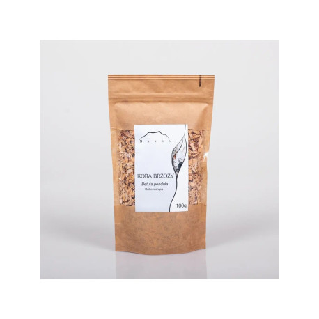 Scoarță de mesteacăn - culesă manual - Betula verrucosa - 250g tocată