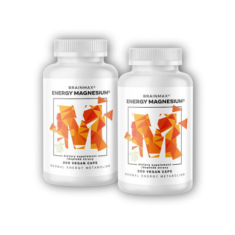 2x Energy Magneziu 1000mg 200 capsule