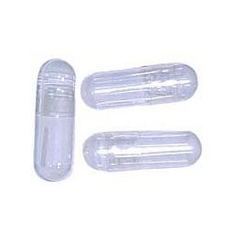 Capsule de gelatină transparente dimensiunea 0 - 100 de bucăți