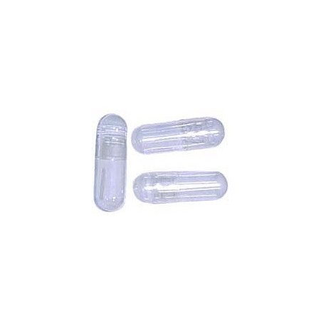 Capsule de gelatină transparente dimensiunea 0 - 100 de bucăți