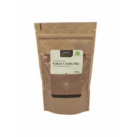 Cacao Criollo uscată - 250g măcinată