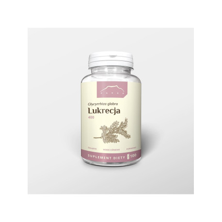 Extract de lemn dulce 100 capsule x 400 mg - 100