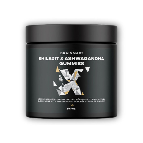 Shilajit &amp; Ashwagandha Gummies 60 bomboane