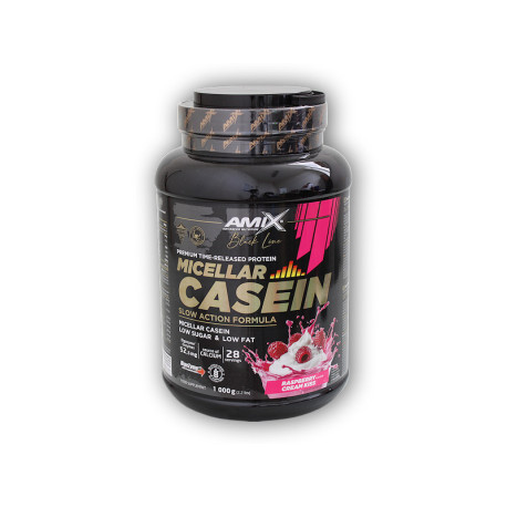 Black Line Micellar Casein 1000g - înghețată cu caramel sărat