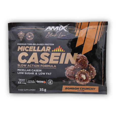 Black Line Micellar Casein 35g - înghețată cu caramel sărat