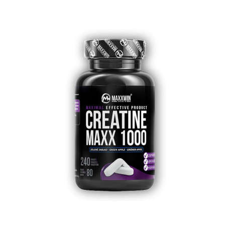 Creatina MAXX 1000 aromata 240 tablete - mere verzi