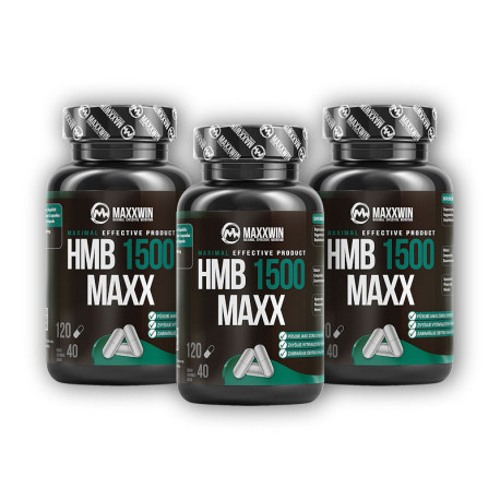 3x HMB MAXX 1500 120 capsule