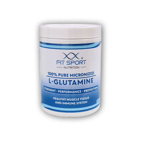 L-glutamină micronizată 100% pură 550g