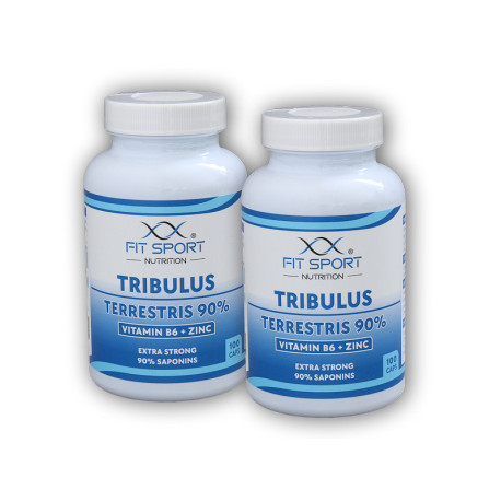 2x Tribulus Terrestris 90% + Vitamina B6 + Zinc 100 capsule