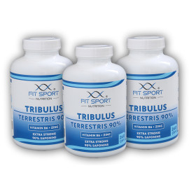 3x Tribulus Terrestris 90% + Vitamina B6 + Zinc 240 capsule