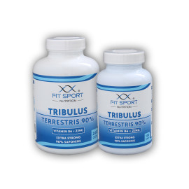 Tribulus Terrestris 90% + Vitamina B6 + Zinc 240 capsule + 100 capsule