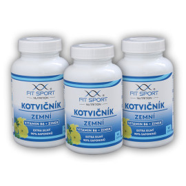 3x Tribulus terrestris 90% + Vitamina B6 + Zinc 90 capsule