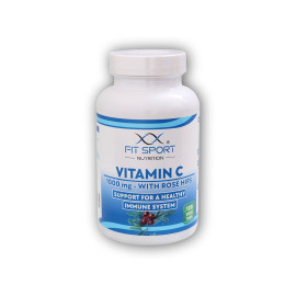 Vitamina C 1000mg cu măceșe 120 comprimate vegetale