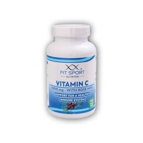Vitamina C 1000mg cu măceșe 120 comprimate vegetale