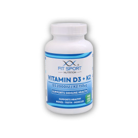 Vitamina D3 + K2 120 capsule vegetale