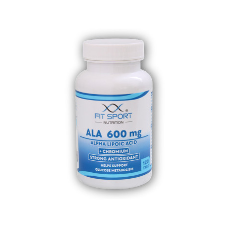 ALA 600mg Acid alfa lipoic + crom 120 tablete - Kyselina Alfa Lipoová