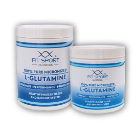 L-glutamină micronizată 100% pură 550g + 330g