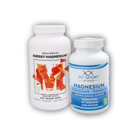 Magneziu Energetic 1000mg 200cps+ Bisglicinat de Magneziu + Vitamina B6 120cps