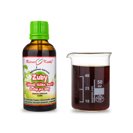 Picături dinți (gingii, pat, os - B-stop pentru dinți) picături (tinctură) 50 ml