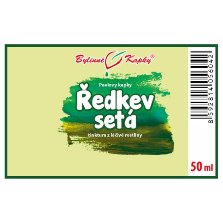 Semințe de ridiche (TCM) - Picături de plante Pauls (tinctură) 50 ml