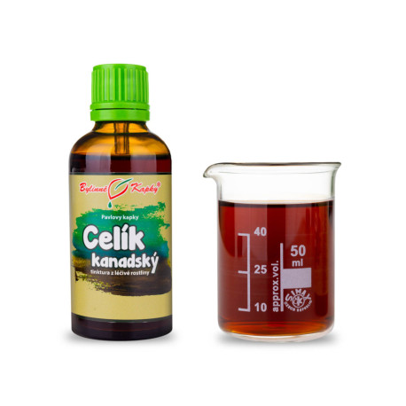 Picături de tijă de aur canadiană (tinctură) 50 ml