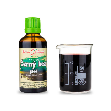 Picături de fructe de soc negru (tinctură) 50 ml