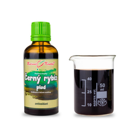 Picături de fructe de coacăze negre (tinctură) 50 ml