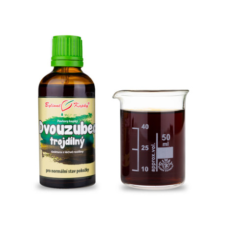 Picături cu doi dinți în trei părți (tinctură) 50 ml