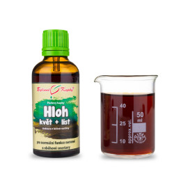 Frunze de păducel + picături de flori (tinctură) 50 ml