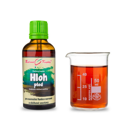 Picături de fructe strâmbe de păducel (tinctură) 50 ml